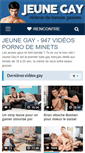 Mobile Screenshot of jeune-gay.fr